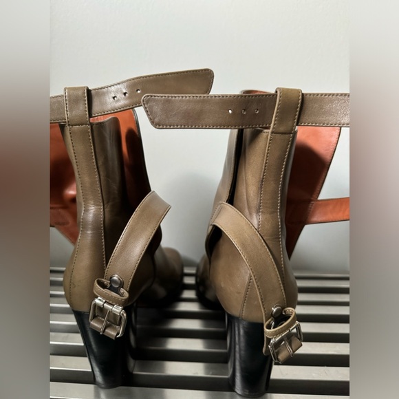 🩶Celine Leather Ankle Boots - Picture 3 of 16